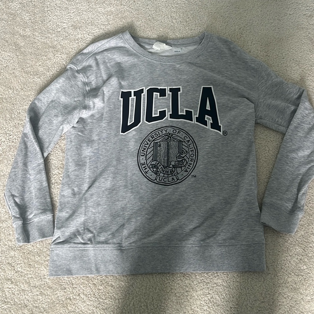 Grey UCLA Crewneck